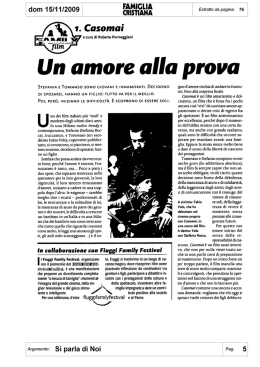 Un amore alla prova