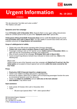 Urgent Information - Deks Air Singapore