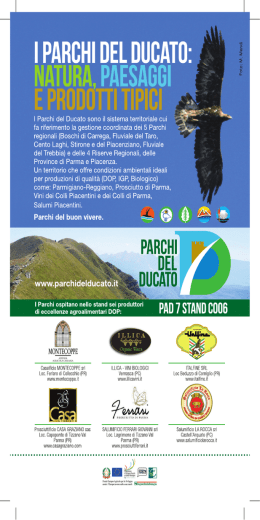 l PARCHI DEL DUCATO - Salumificio La Rocca