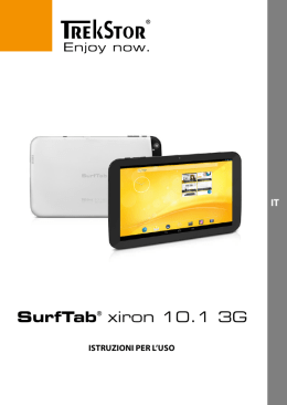 SurfTab® xiron 10.1 3G