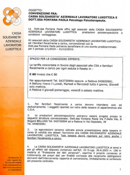 Dott.ssa Fontana Paola - Psicoterapeuta