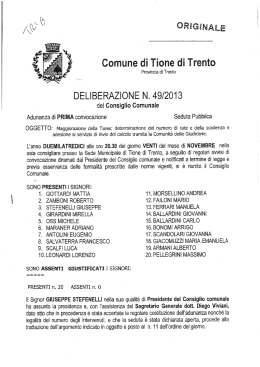 Comune di Tione di Trento