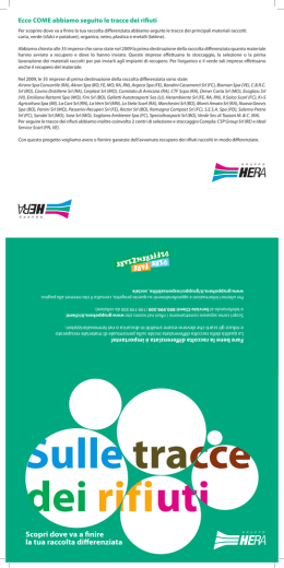 Scarica il pieghevole