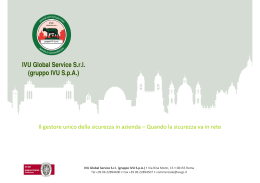 IVU Global Service S.r.l. (gruppo IVU S.p.A.)