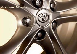 Accessori Avensis - Toyota Forms: Toyota Prospekt