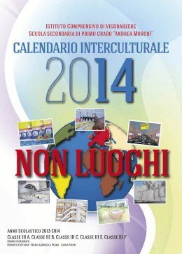 calendario_interculturale - Istituto Comprensivo Statale di Vigodarzere