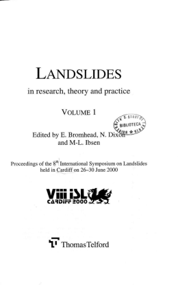 LANDSLIDES - Universit&agrave; degli Studi di Trento