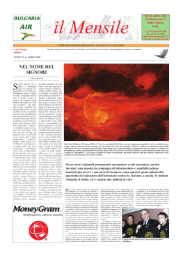 Il Mensile Aprile 2007