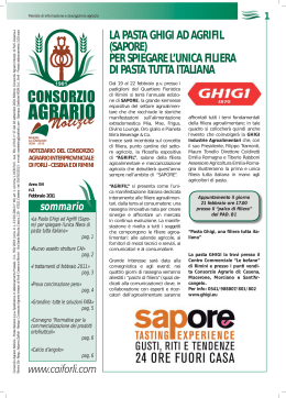 01/02/2011 Notiziario Consorzio Agrario