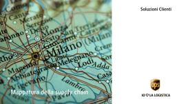 Mappare la supply chain