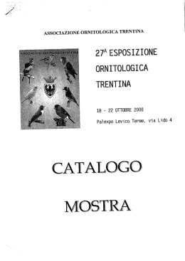 vedi classifiche ufficiali mostra a.o.t. 2000