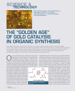 of gold catalysis in organic synthesis