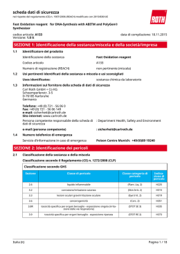 Scheda Dati di Sicurezza: Fast Oxidation reagent