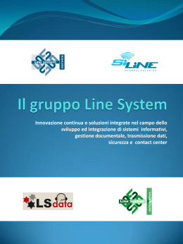 Il gruppo Line System