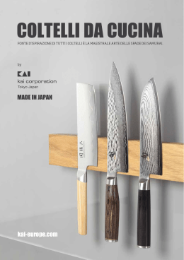 Kai catalogo coltelli da cuoco - Coltello