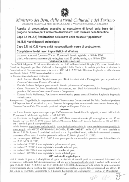 Verbale n. 7 del 26.02.2014 - Segretariato Regionale Beni Culturali