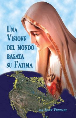 Una visione del mondo Basata su Fatima