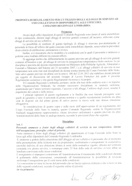 Accordo alloggi collettivi
