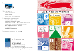 Page 1 La Linea Armonica 10 - 17 febbraio musica storie poesie