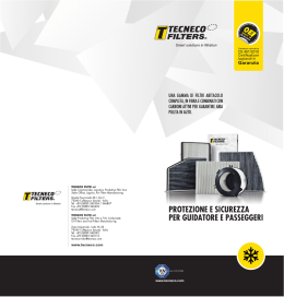 nscmsca FILTERS&reg; - Tecneco Filters