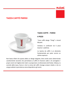 TAZZA CAFFÈ PARIGI