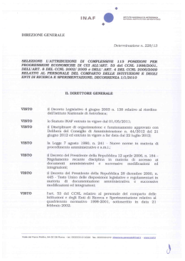 Il bando