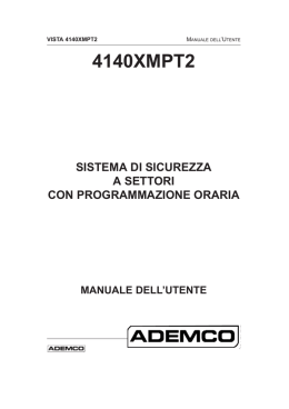 PT 2 (Manuale Utente) - Elektra2000 Installazioni Elettrotecniche