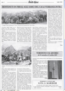L`articolo pubblicato dall`U.O.E.I. di Udine sul