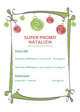 SUPER PROMO NATALIZIA