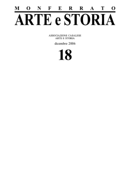 N&deg; 18 dicembre 2006 - Associazione Casalese Arte e Storia
