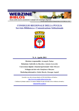 Aprile - Biblioteca del Consiglio Regionale della Puglia