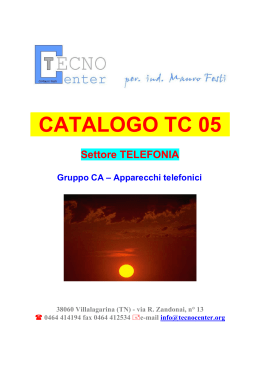 Catalogo TC05 CA