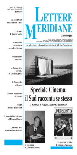 M - Lettere Meridiane