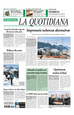 La Quotidiana, 26.2.2013