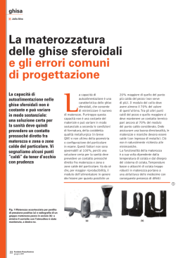 La materozzatura delle ghise sferoidali e gli errori comuni