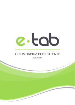 ANDROID - e-tab