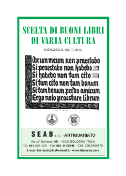 Scarica il nostro catalogo in formato PDF