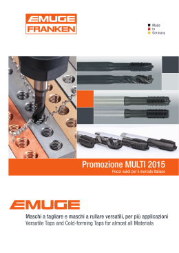 Promo Multi 2015 - Utensileria Lughese
