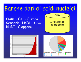 Banche dati di acidi nucleici
