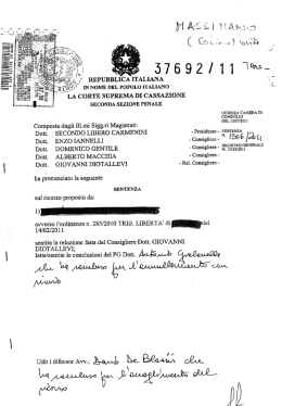 Leggi la sentenza