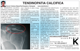tendinopatia calcifica