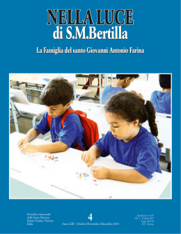 Bollettino 2014 - Suore Maestre Di Santa Dorotea