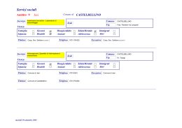 Servizi sociali - Provincia di Ancona