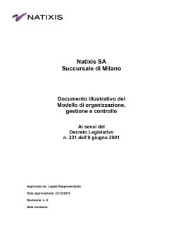 Natixis SA Succursale di Milano