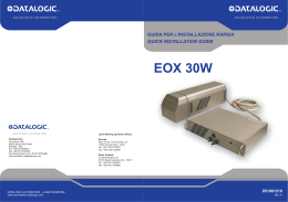 EOX 30W - Datalogic