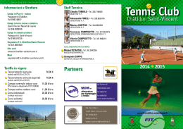 Tennis Club - TC Chatillon Saint Vincent