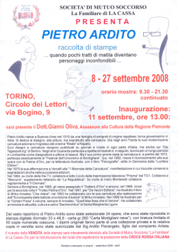 locandina - Benvenuti in legacoop Piemonte