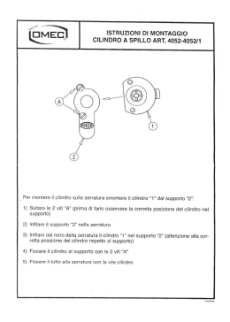cilindri a spillo cod.4052 - 4062