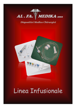 Linea Infusionale - ALFAMEDIKA - Dispositivi Medico Chirurgici
