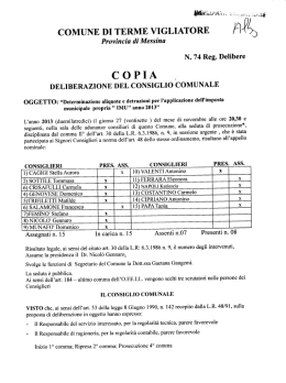 COMUNE DI TERME VIGLIATORE %ìi)Zb